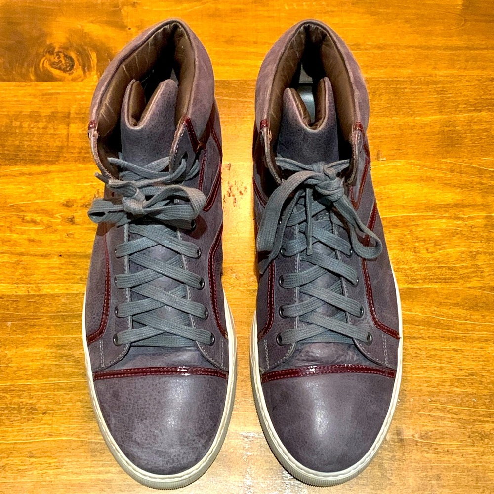 LANVIN High-Top Luxury Sneakers
